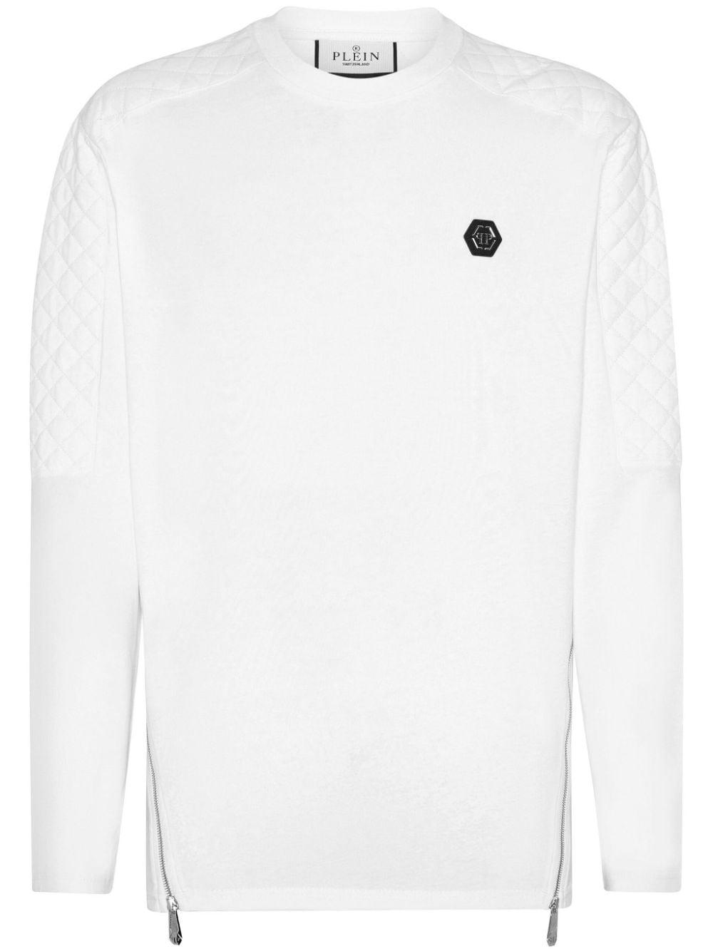 Philipp plein white sweatshirt hot sale