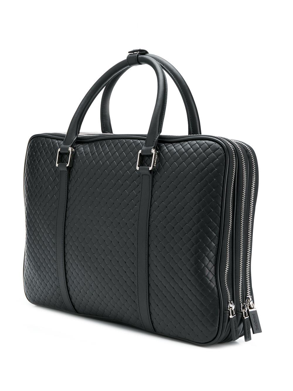 Lyst Baldinini Quilted Laptop Bag In Black For Men Gallery