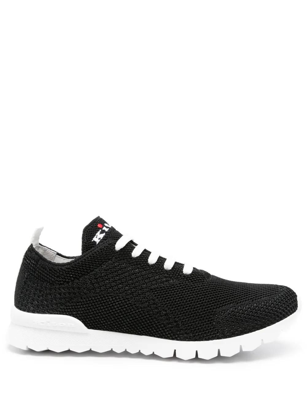 スニーカー KITON Women Sneakers DSSFITSN008090105E N0080901 WHITE Women's white cotton mesh sneakers | Kiton
