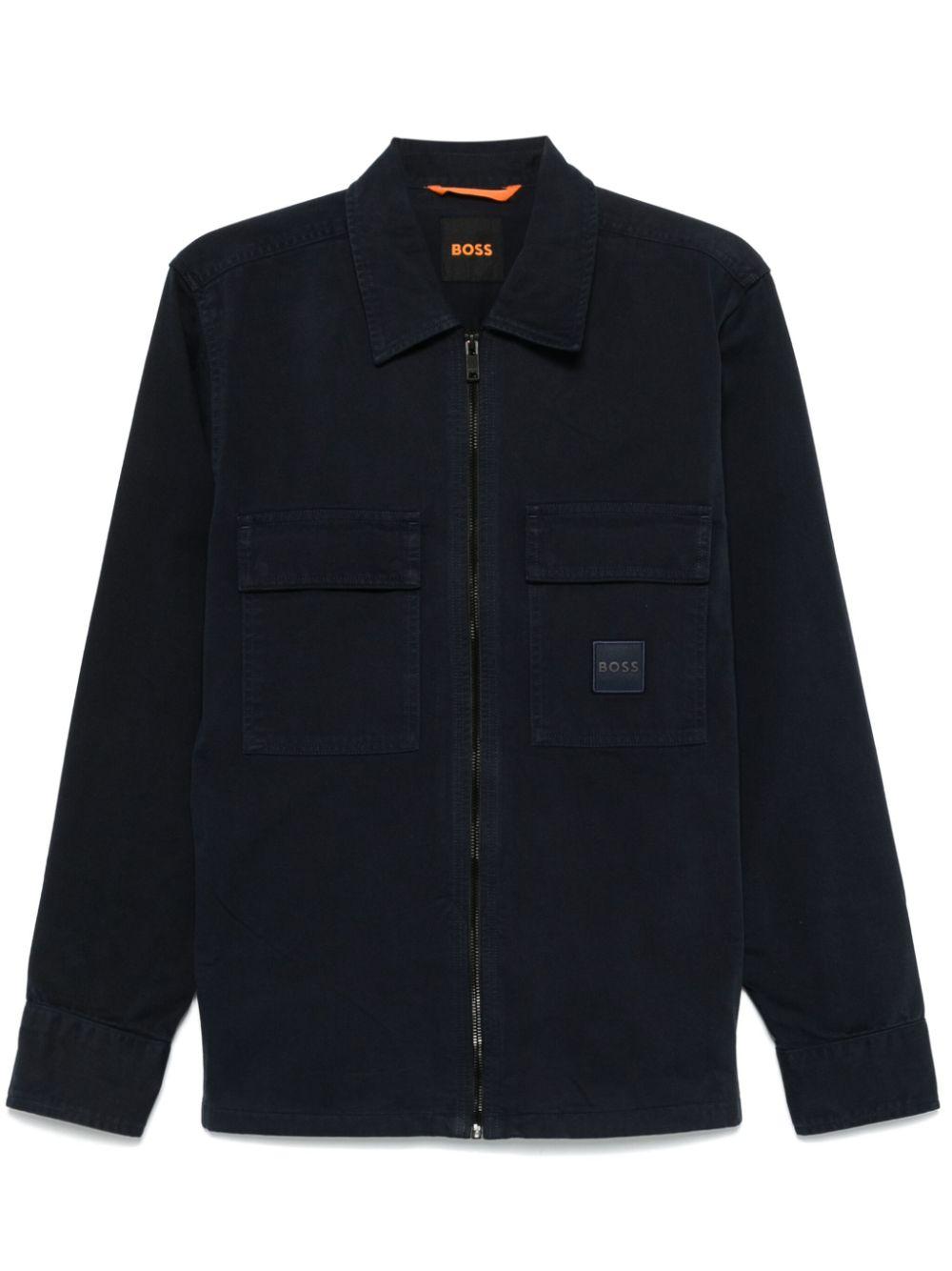 Stone Island コンパスバッジ ジャケット | ブラック | FARFETCH JP
