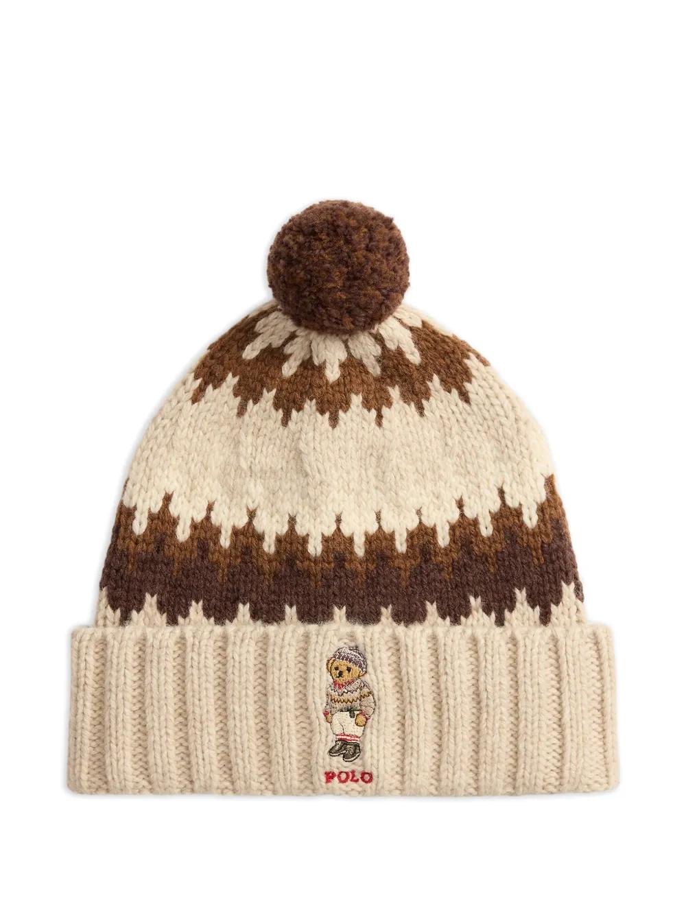 Pom Ralph Lauren Bear Muts Polo Ralph Lauren Accessories For