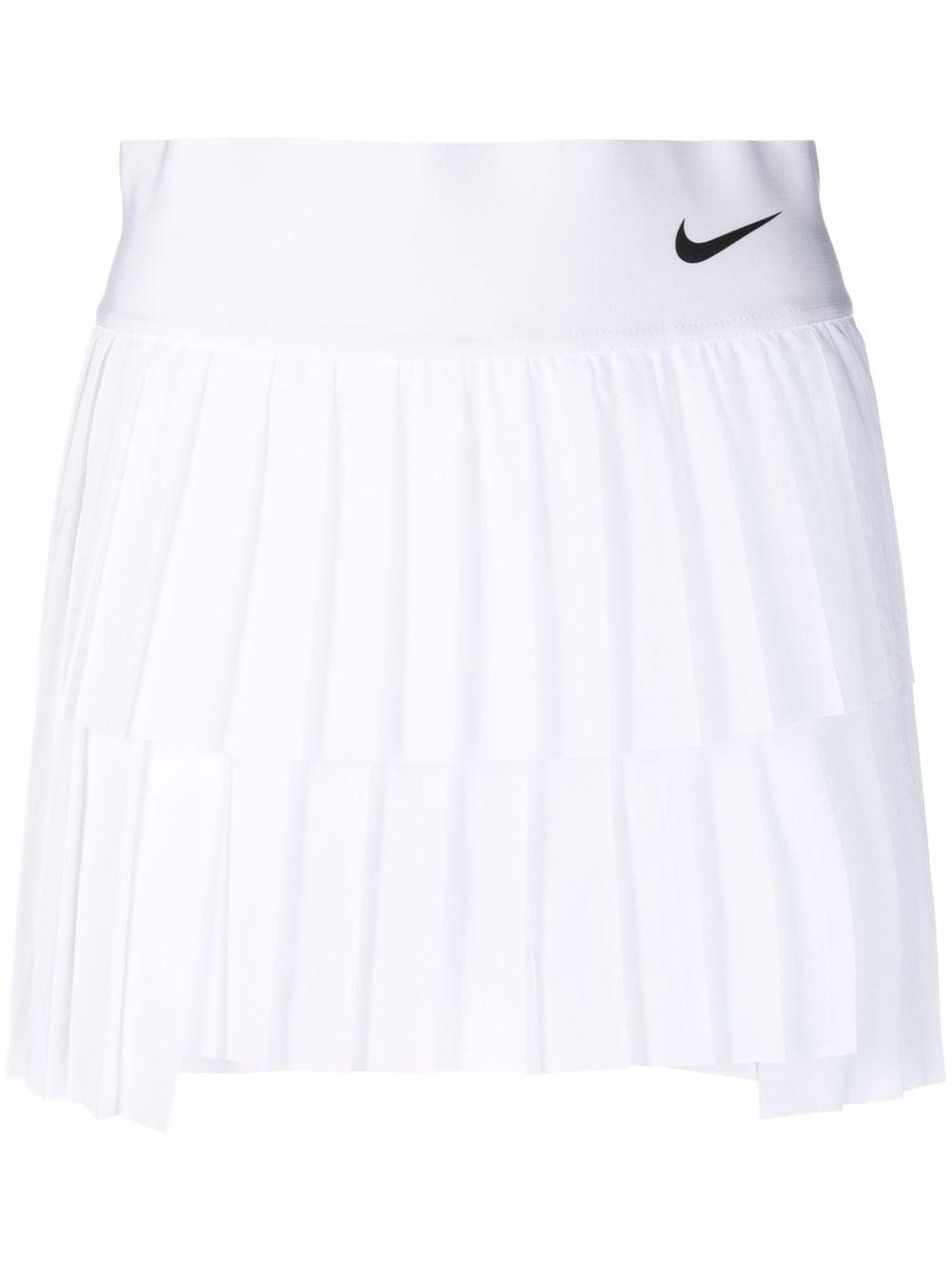 Nike Tennisrock mit Falten in Weiß Lyst DE