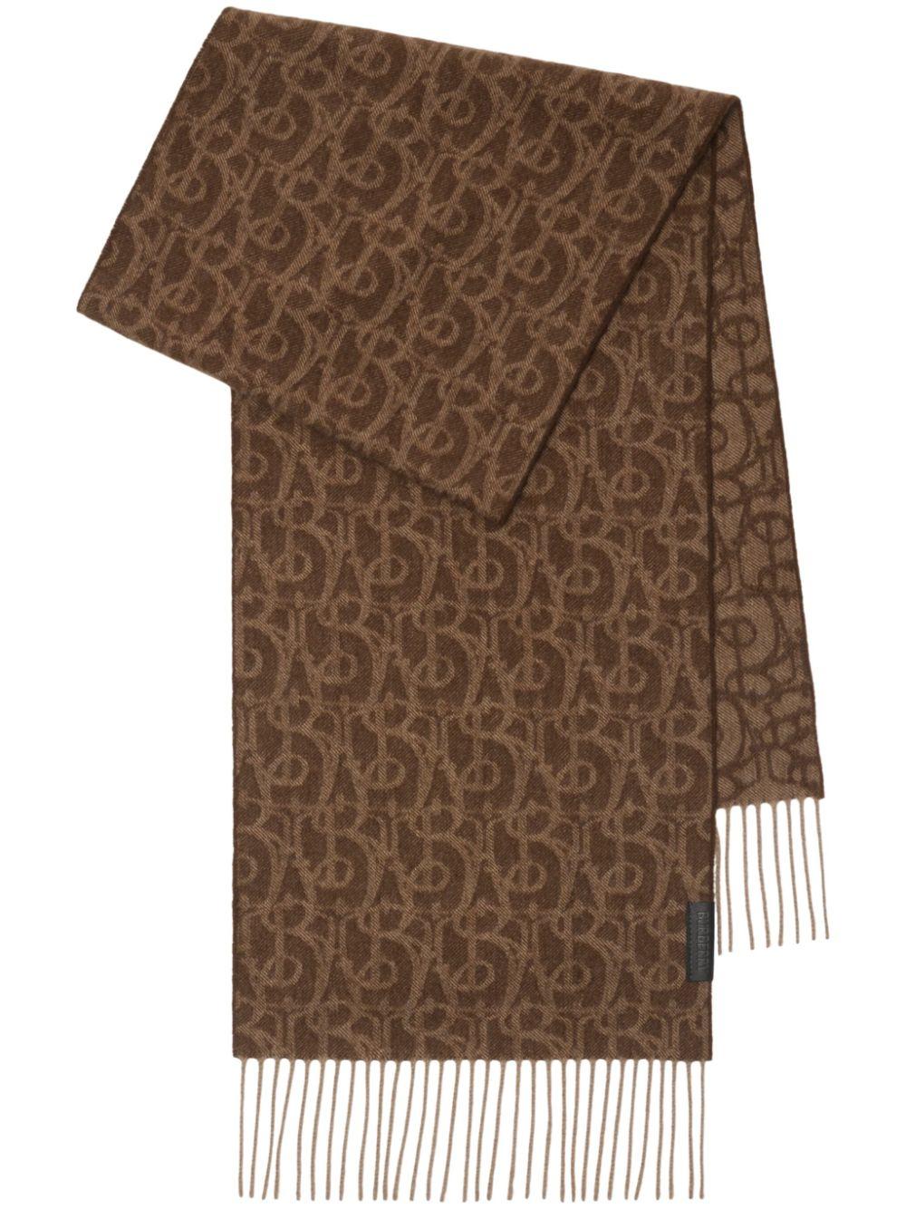 Burberry レディース ブラウン B Charm スカーフ スカーフ & マフラー