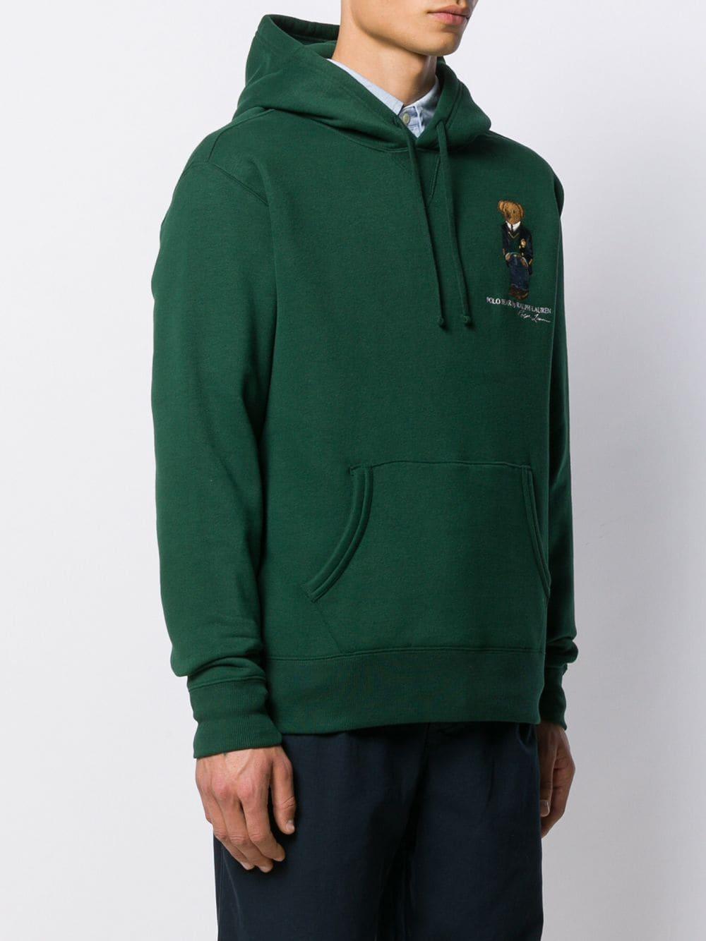 green polo pullover