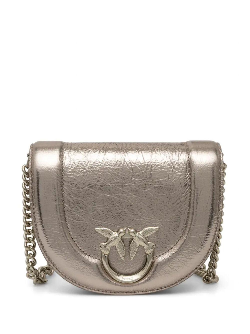 Pinko レディース グレー Love Birds ショルダーバッグ ショルダーバッグ 