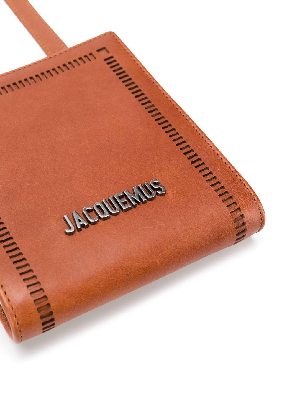 Jacquemus Leather Le Gadjo Mini Bag in Brown for Men Lyst