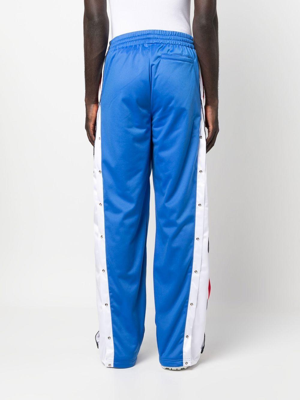VTMNTS Snap-panel Track Trousers in Blue for Men | Lyst