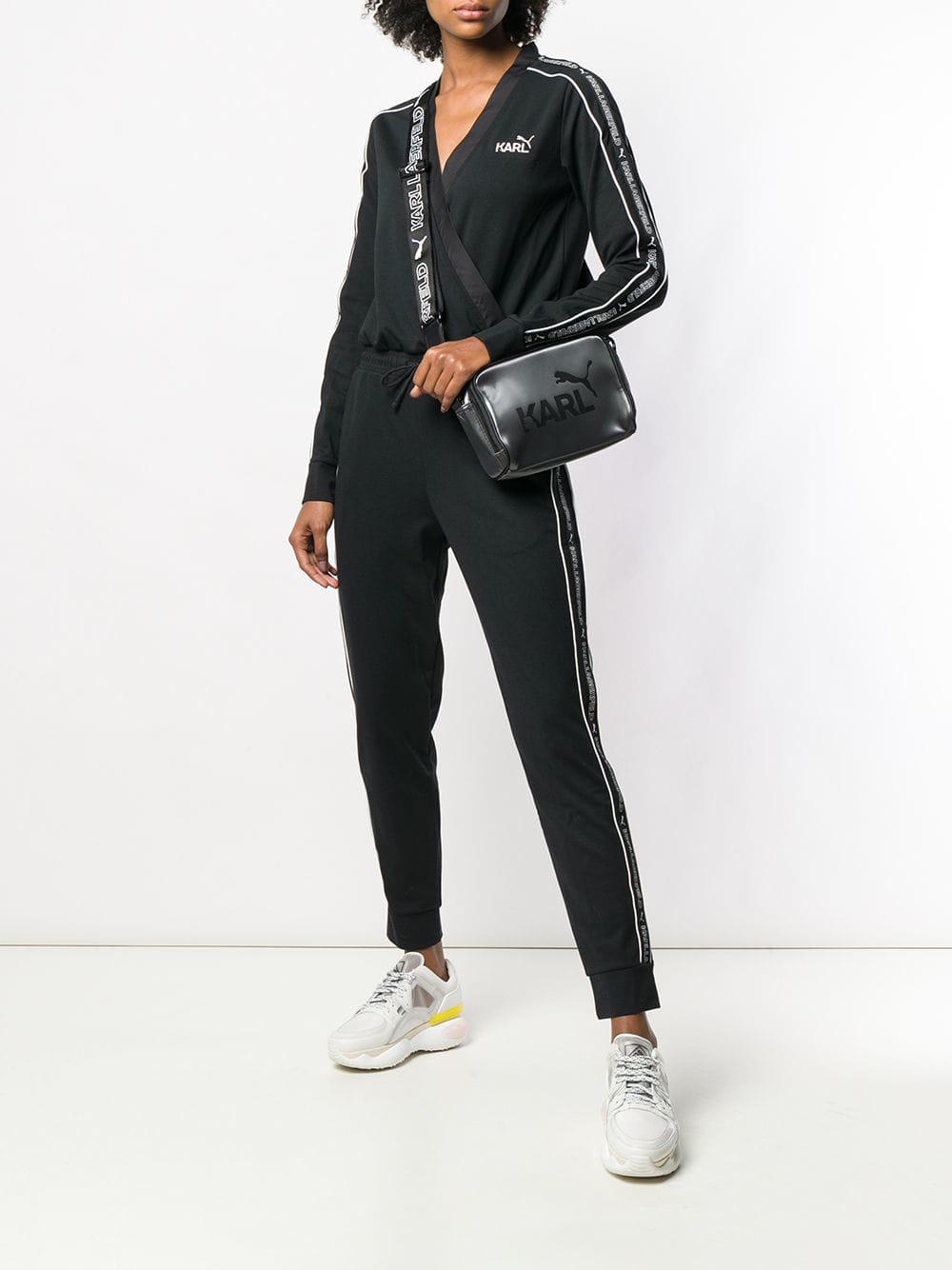 puma x karl lagerfeld small shoulder bag