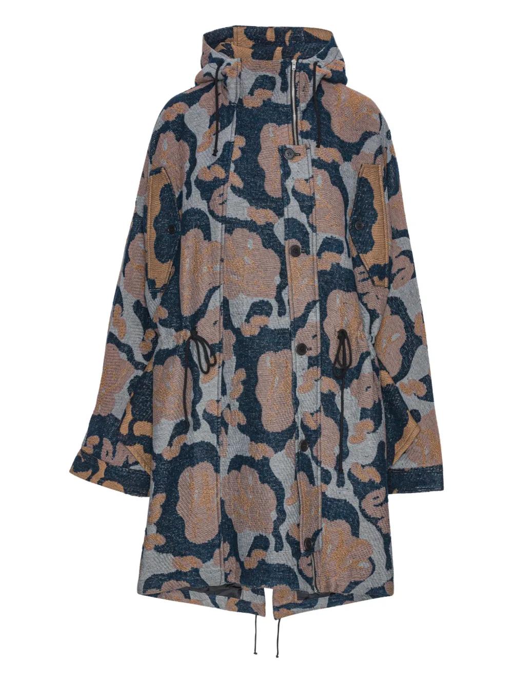 henrik vibskov コート Henrik Vibskov Moonlight Jacket, Multi-Colored Checks