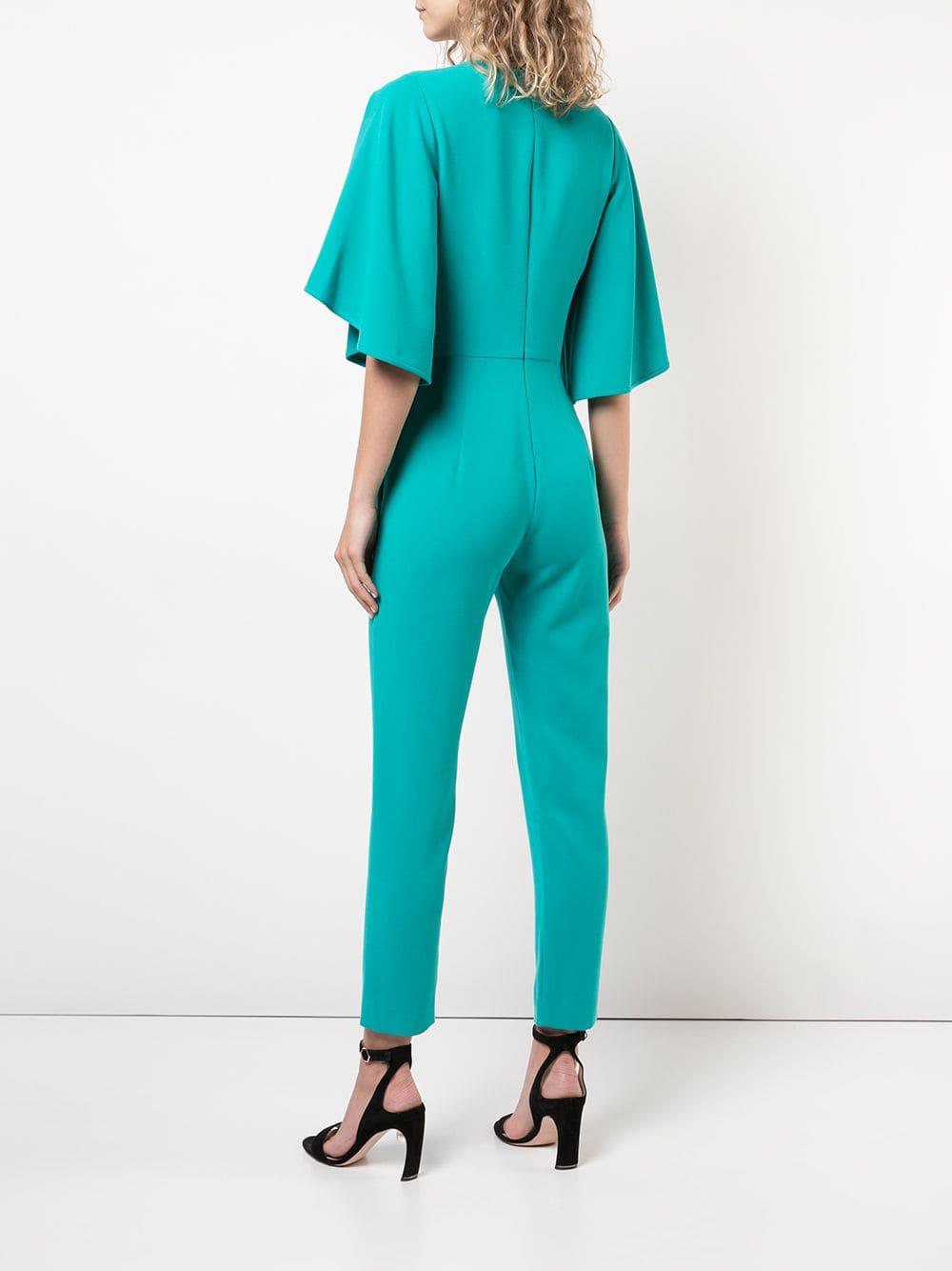butterfly sleeve jumpsuit