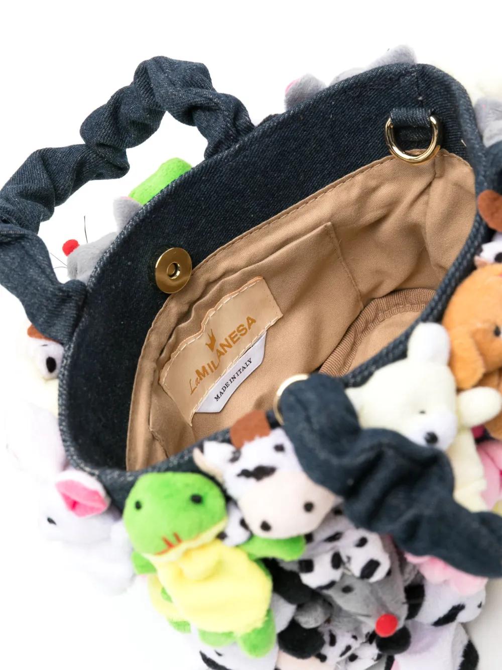 ハンドバッグ La Milanesa CAS Handbags camille small tote bag in straw La Milanesa Camille Small Tote Bag In Straw | ModeSens