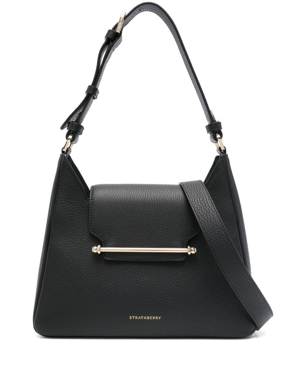 Strathberry レディース ブラック Multrees ホーボー ショルダーバッグ 