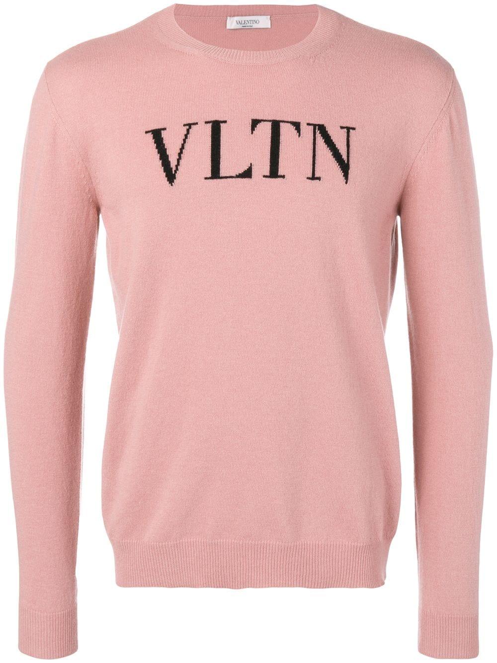 Valentino Wolle Pullover mit VLTN-Logo in Pink für Herren | Lyst AT