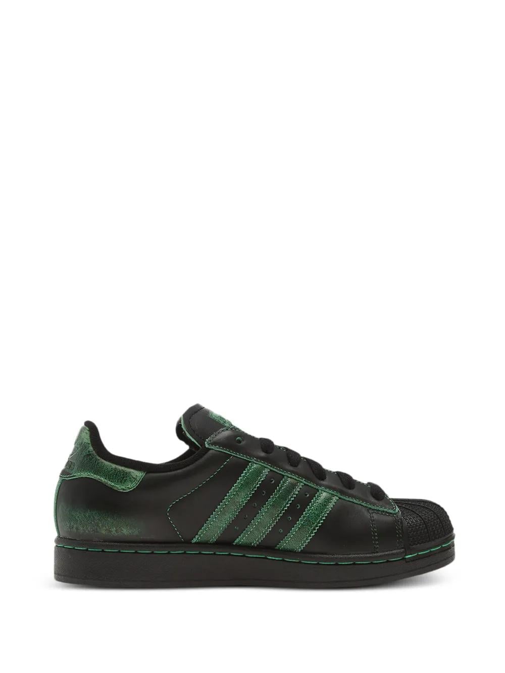 adidas gazelle silver green womens adidas Superstar II Shoes - Women's - Collegiate Green / Core Black main image 1