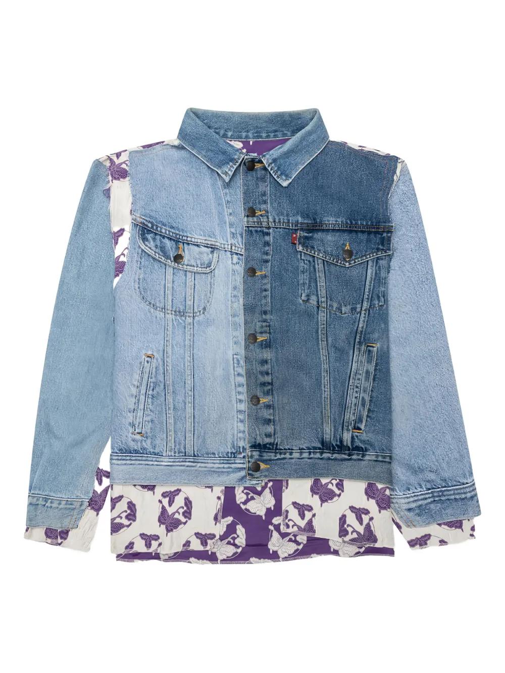 ジャケット・アウター Needles P&M Emb.Denim Jacket kp158_8.jpg