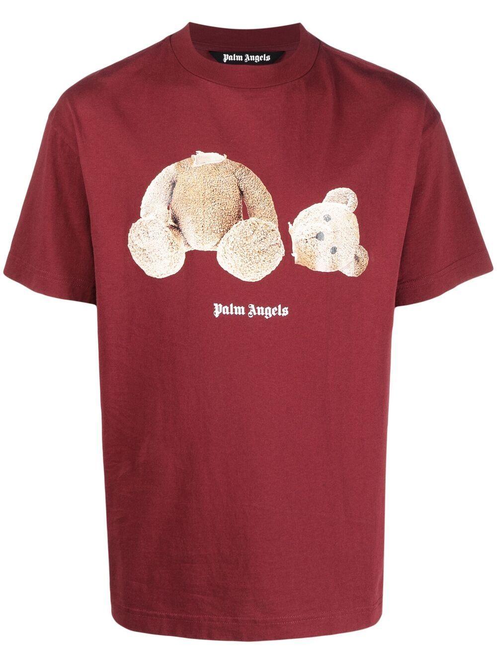 Palm Angels Bear Logo T-shirt in 
