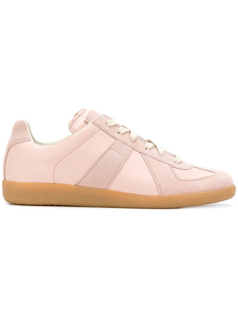 pink maison margiela sneakers