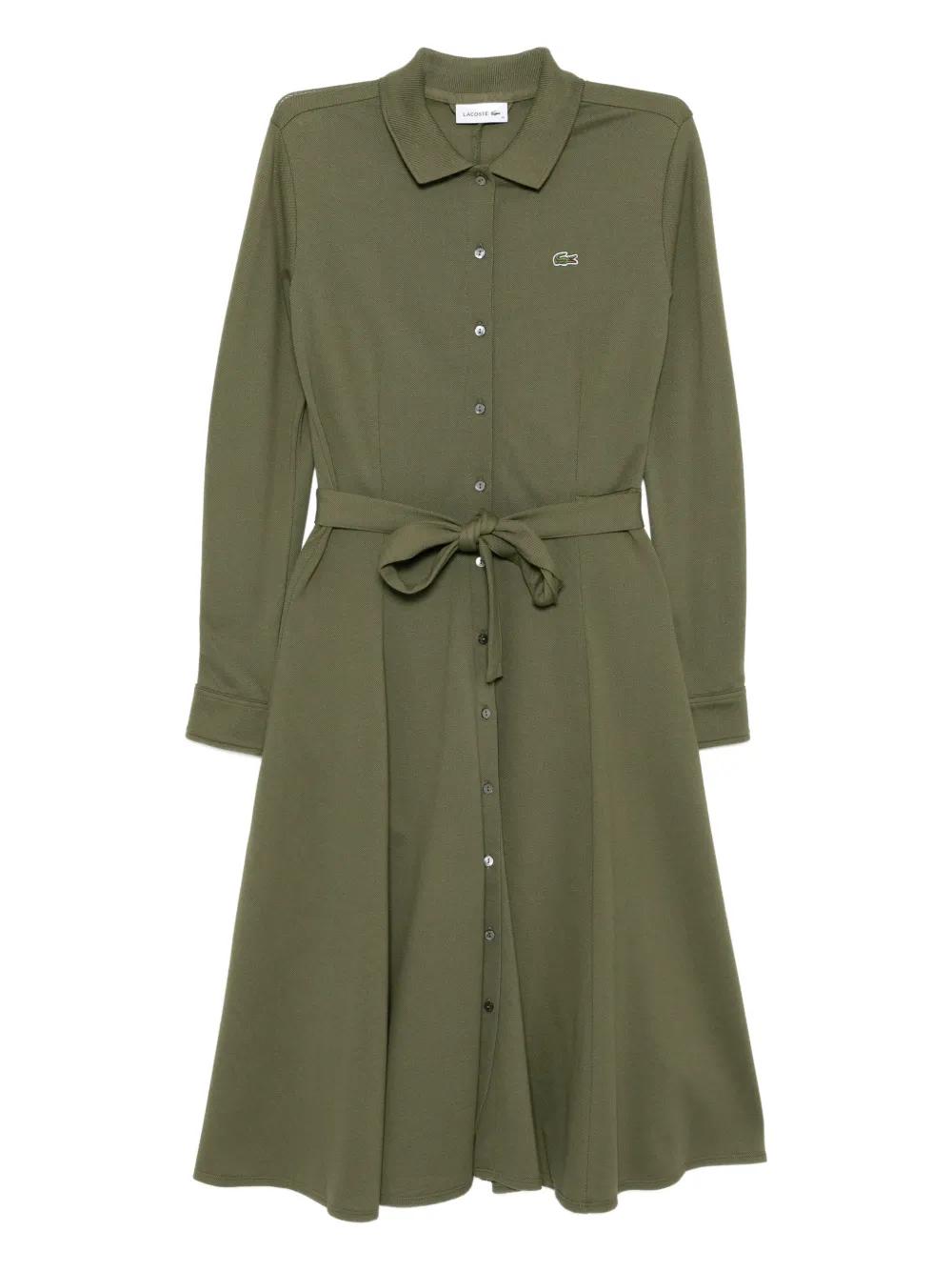 Green Lacoste Dresses for Women | Lyst
