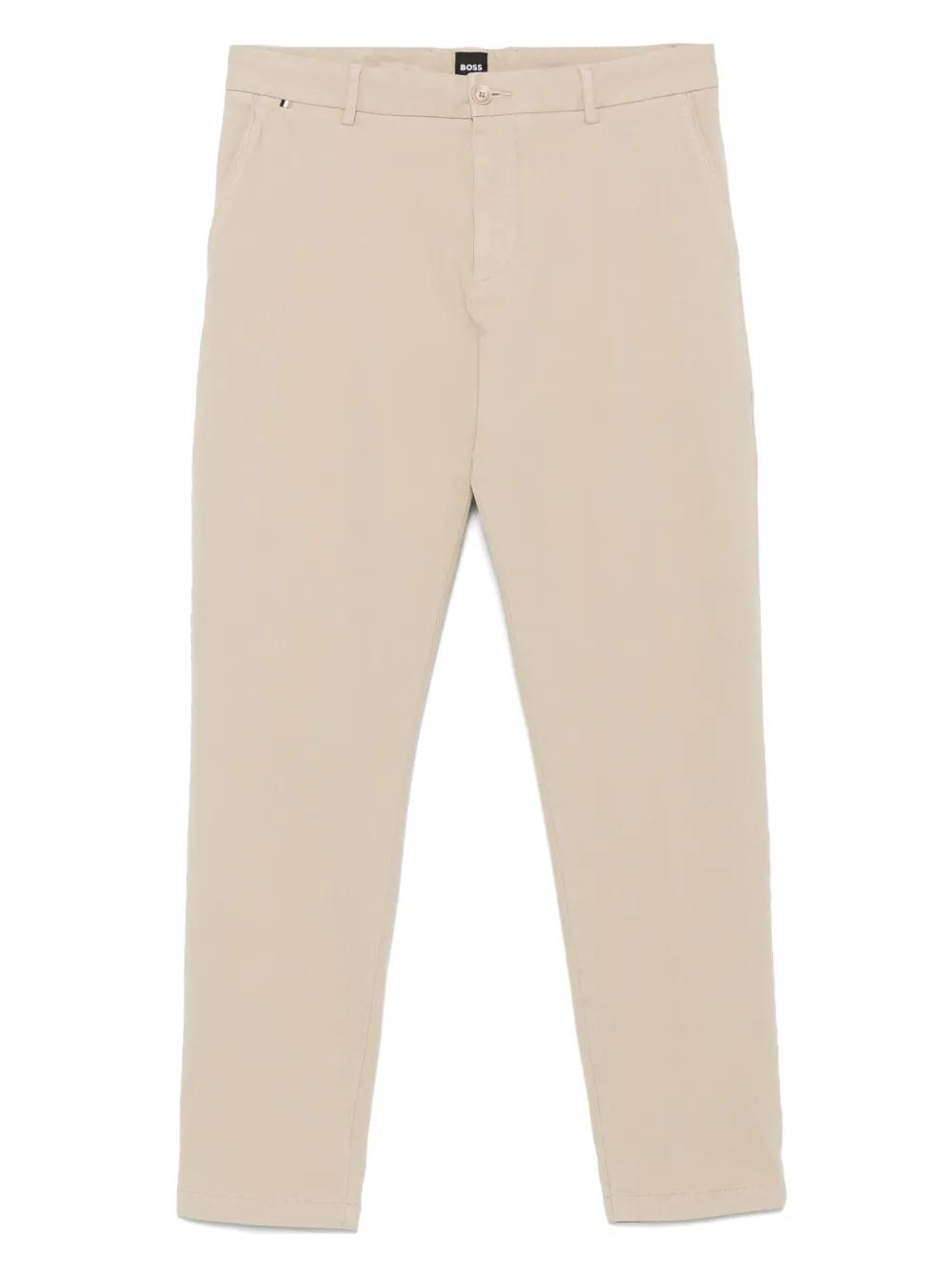 BOSS H-Kane Trousers in Natural for Men | Lyst