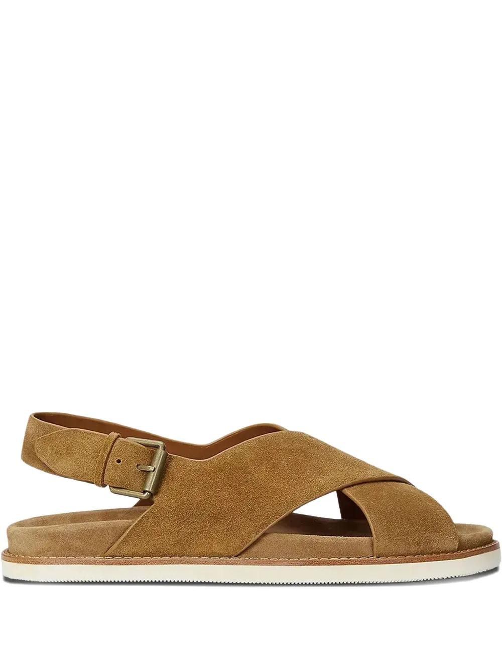 Polo Ralph Lauren Zane Sandals in Brown for Men | Lyst UK