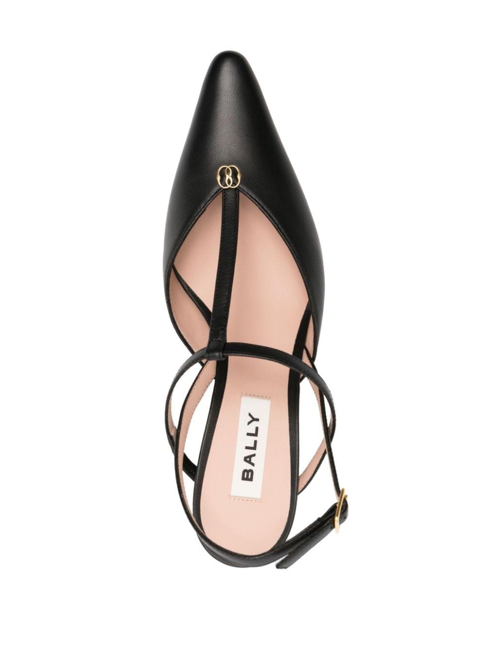 Bally Katy 55mm Slingback Pumps in Black | Lyst