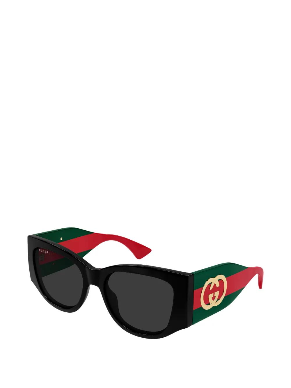Gucci Sherry Line Stripe Logo Sunglasses NEW Gucci Web Stripe 52mm Cat-Eye Sunglasses | Neiman Marcus main image 4