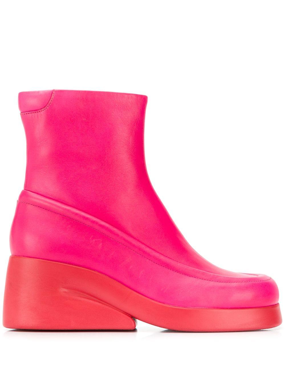 Camper Kaah Boots in Pink | Lyst Australia