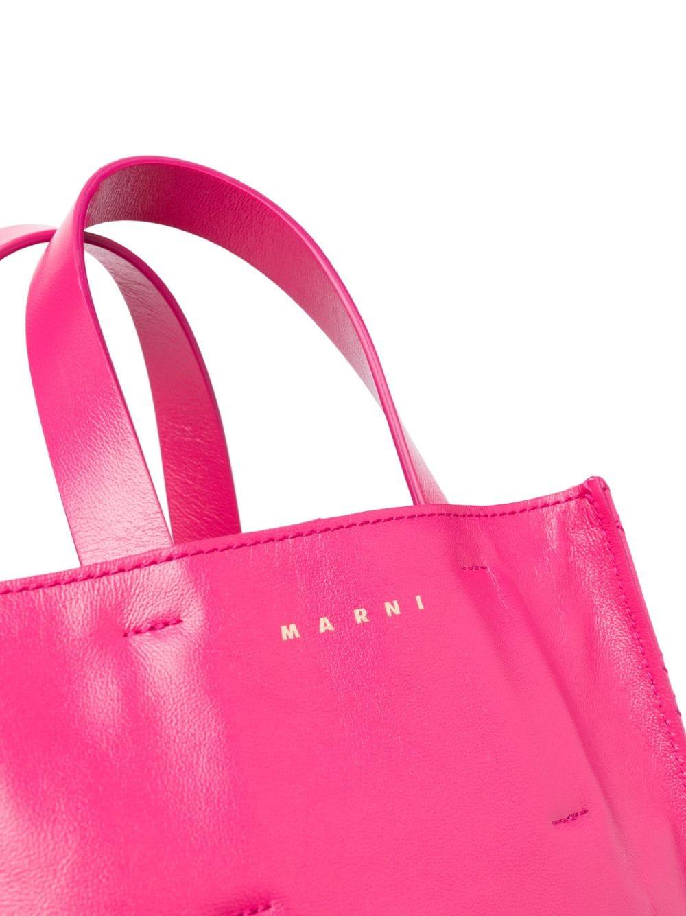 Marni Museo Leather Tote Bag - Farfetch