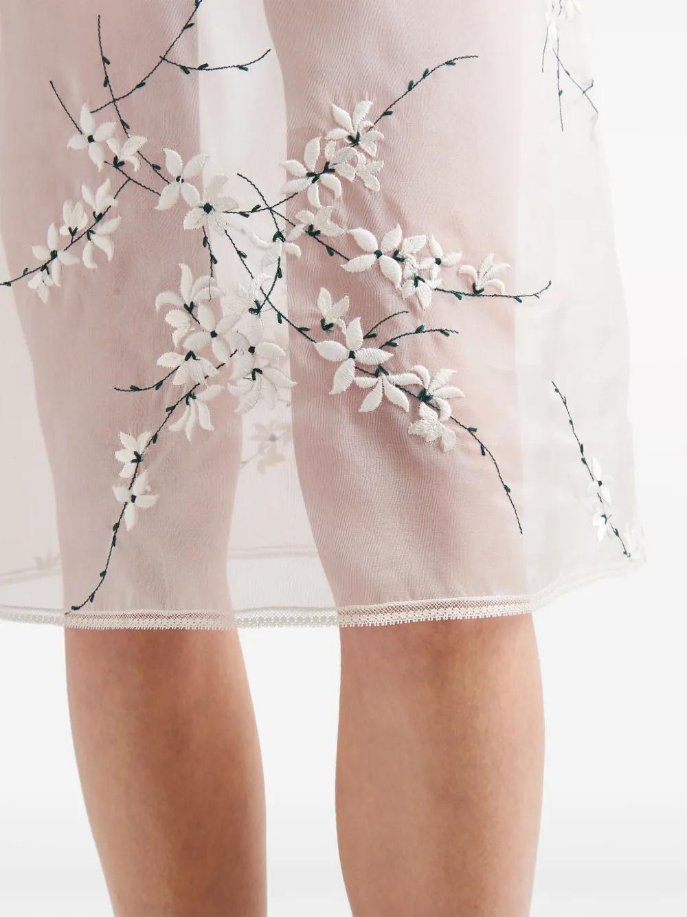 スカート PRADA Copper Organza Skirt Prada Prada Woman Copper Organza Skirt | luosophy | REVERSIBLE