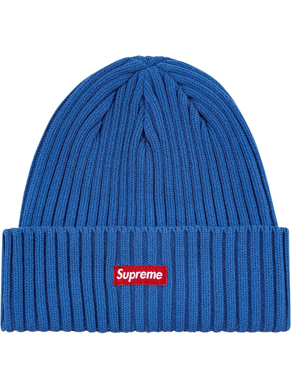 Supreme Overdyed Ribbed Knit Beanie in 