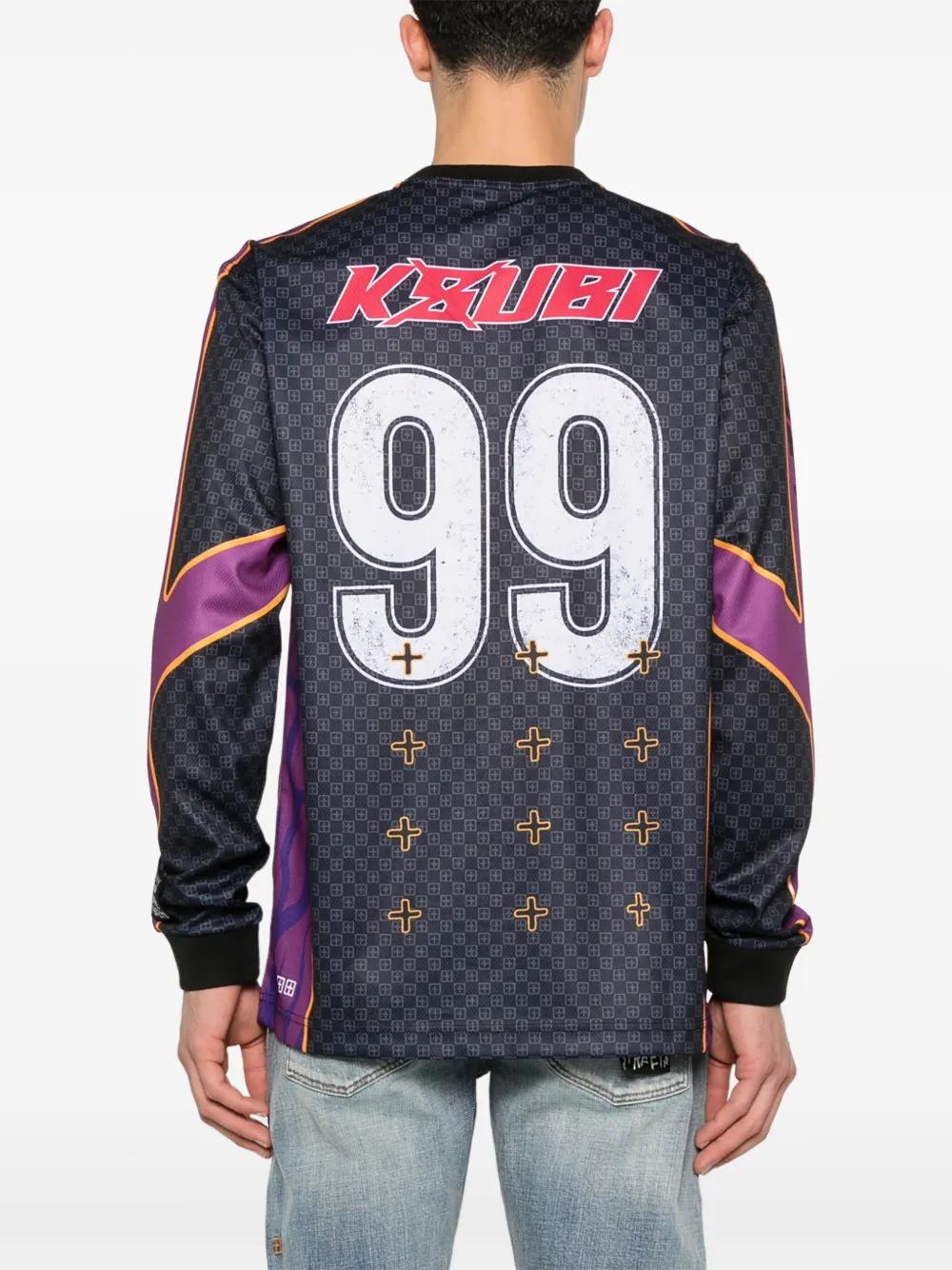 【豪発】KSUBI スビ 大人気！Garage Ls Moto Jersey Moss Black Black Stringer Moto T-shirt Ksubi - men - KSUBI
