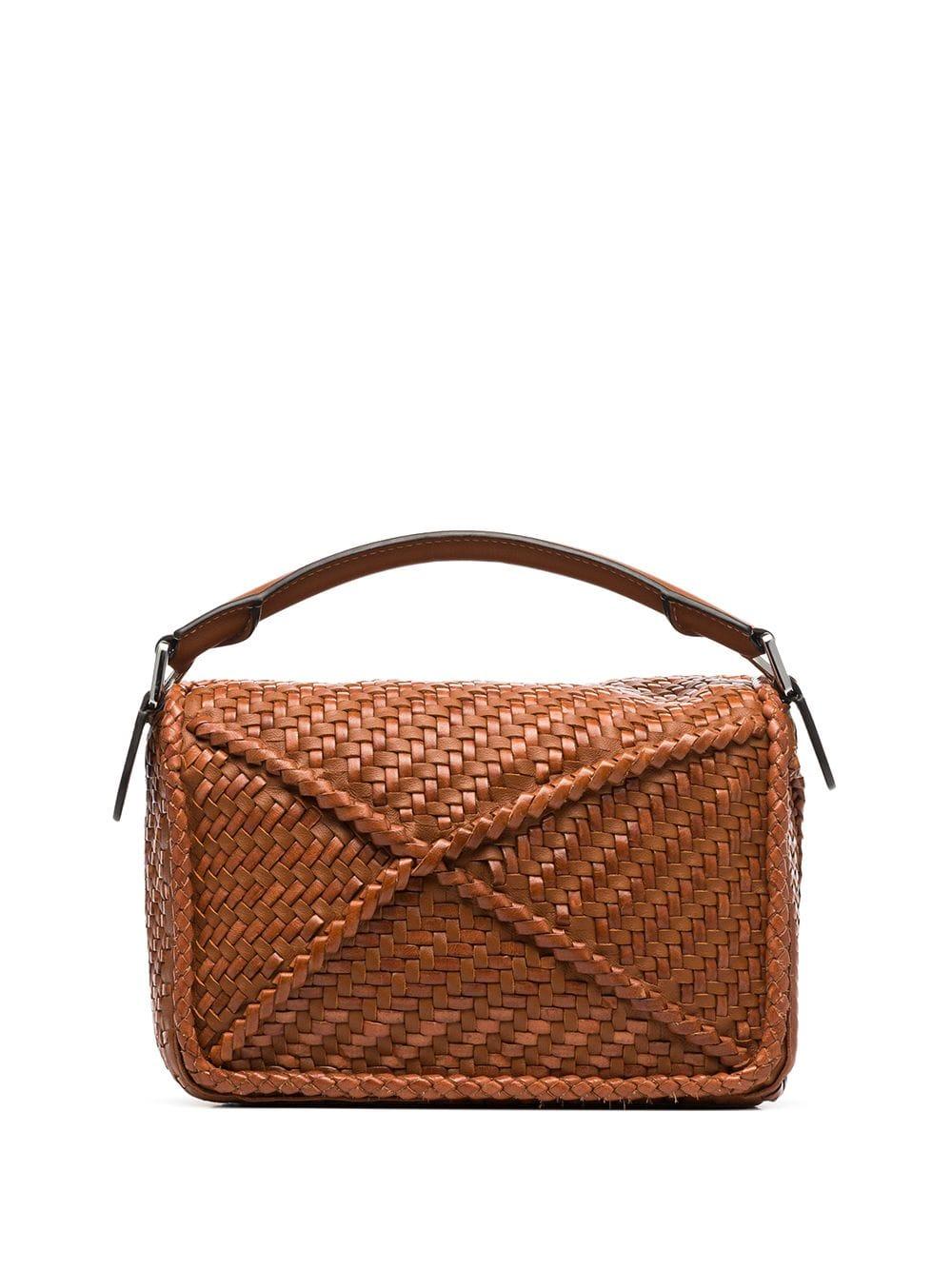 Loewe 2019 S/S Small Woven Puzzle Bag – Recess