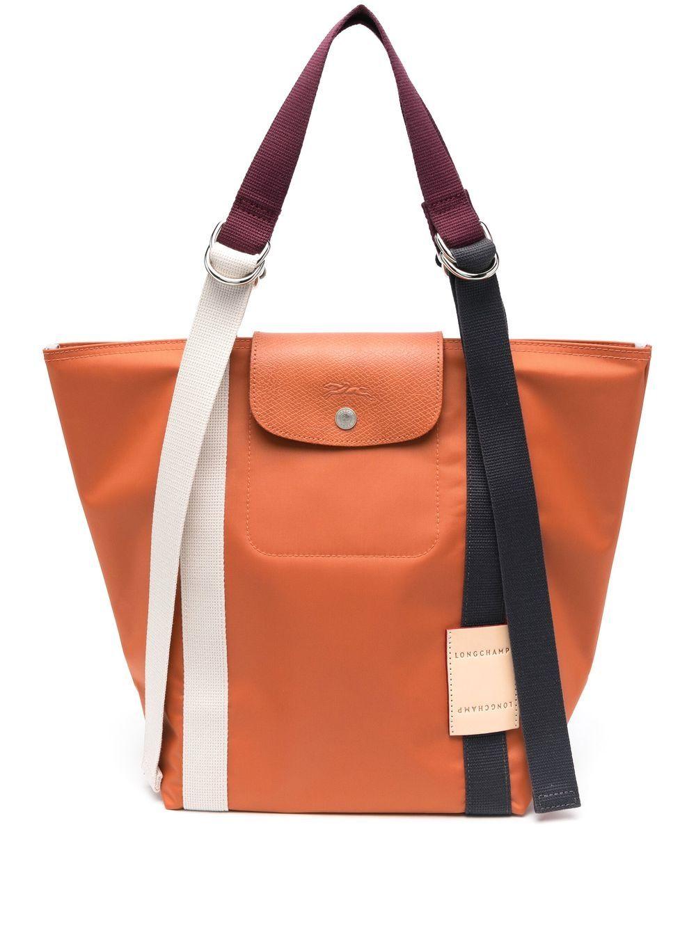 Longchamp Le Pliage Re-play Tote Bag in Orange | Lyst Canada