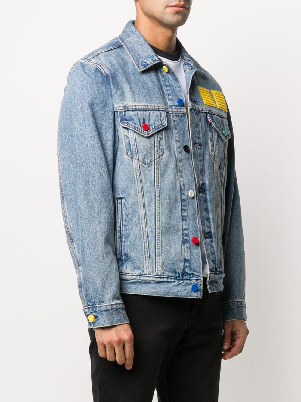 Levi's Lego Patches Denim Jacket in Blue for Men | Lyst