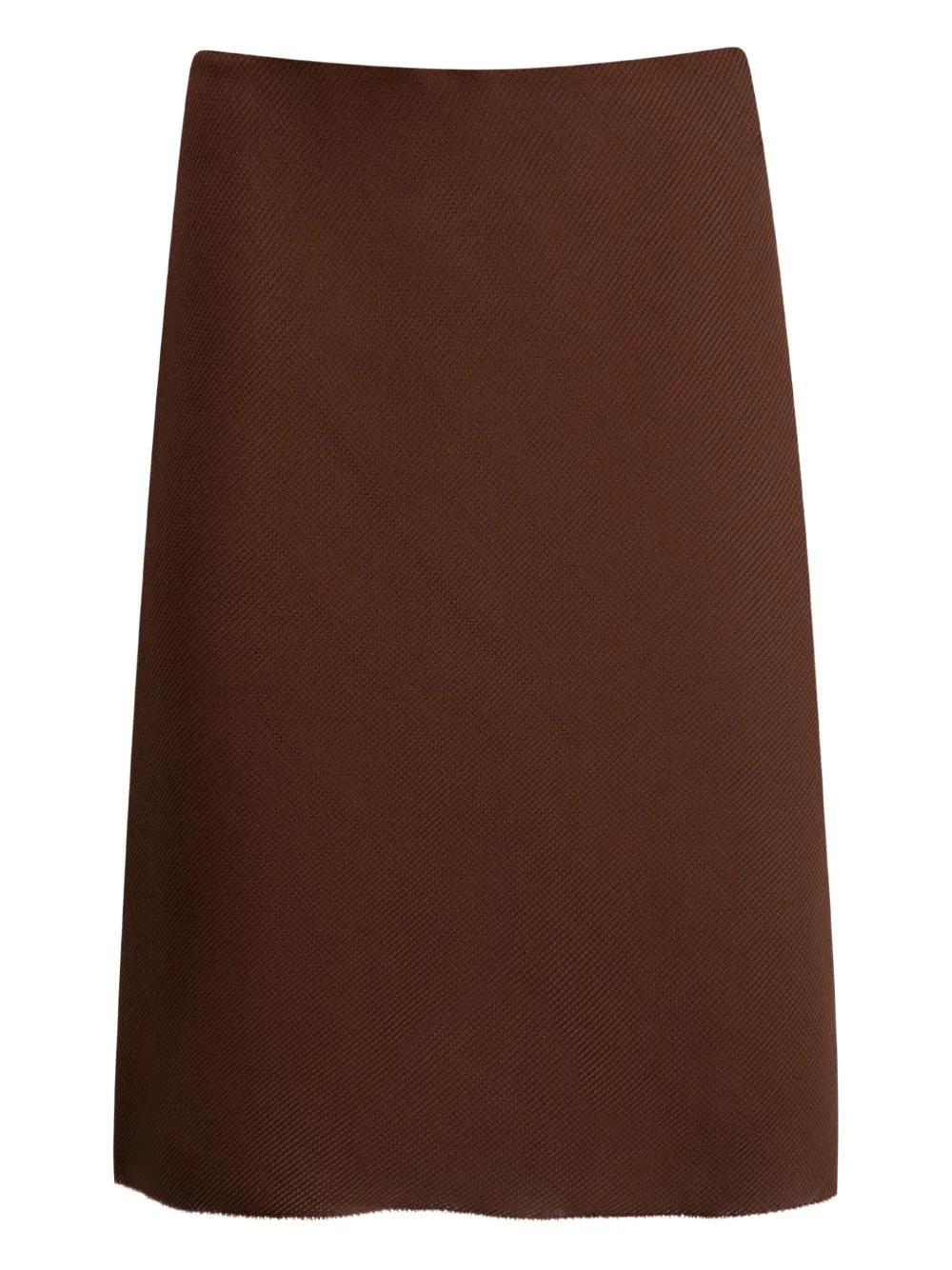 Miu Miu Mid-length skirts for Women | Online Sale up to 47