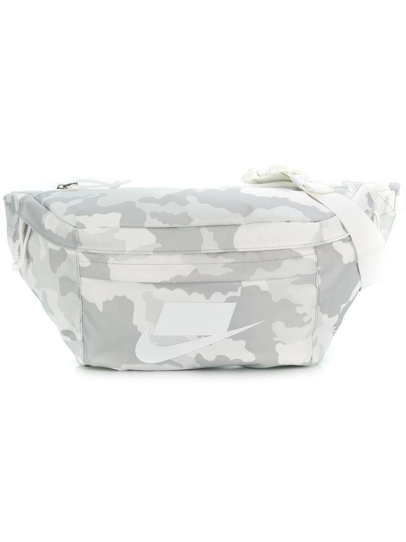 Nike Camouflage Print Tech Hip Pacl in White for Men | Lyst Canada