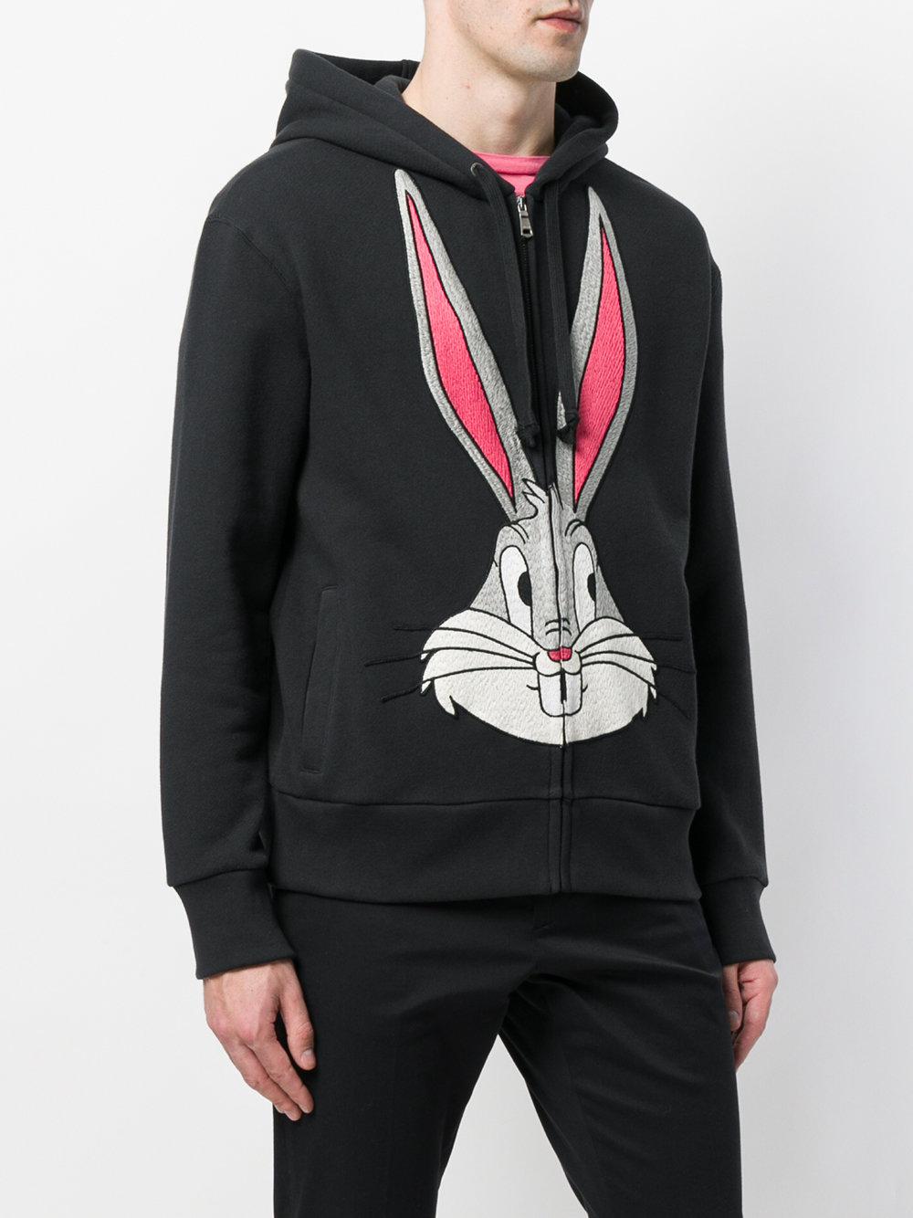 gucci bugs bunny leather jacket