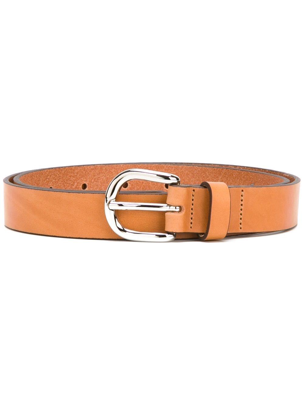 Isabel Marant Leather 'zap' Belt in Brown - Lyst
