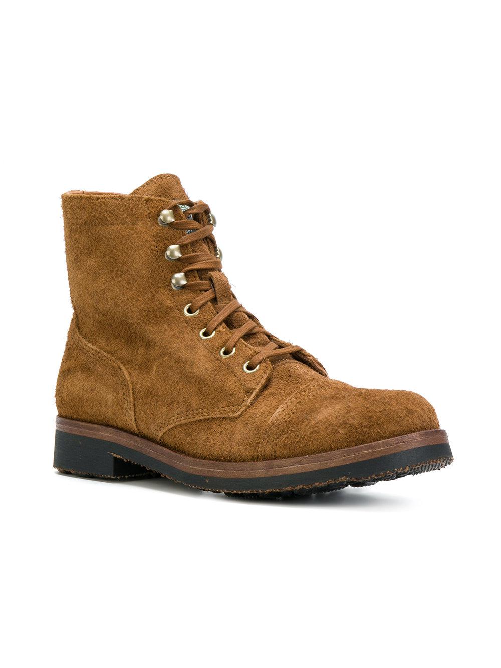 ralph lauren lace up boots