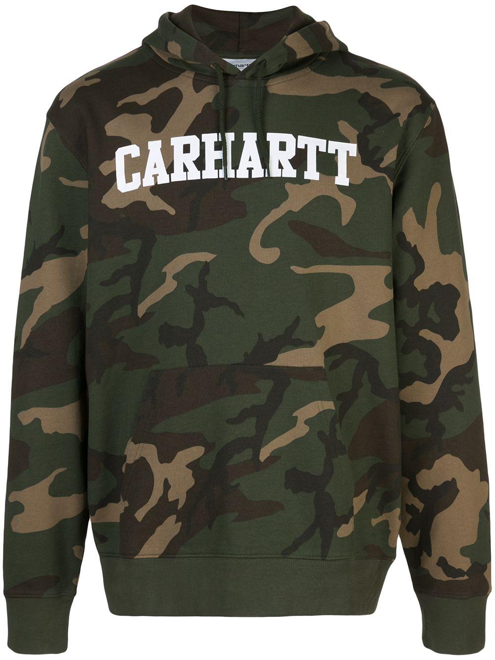 carhartt wip camo hoodie