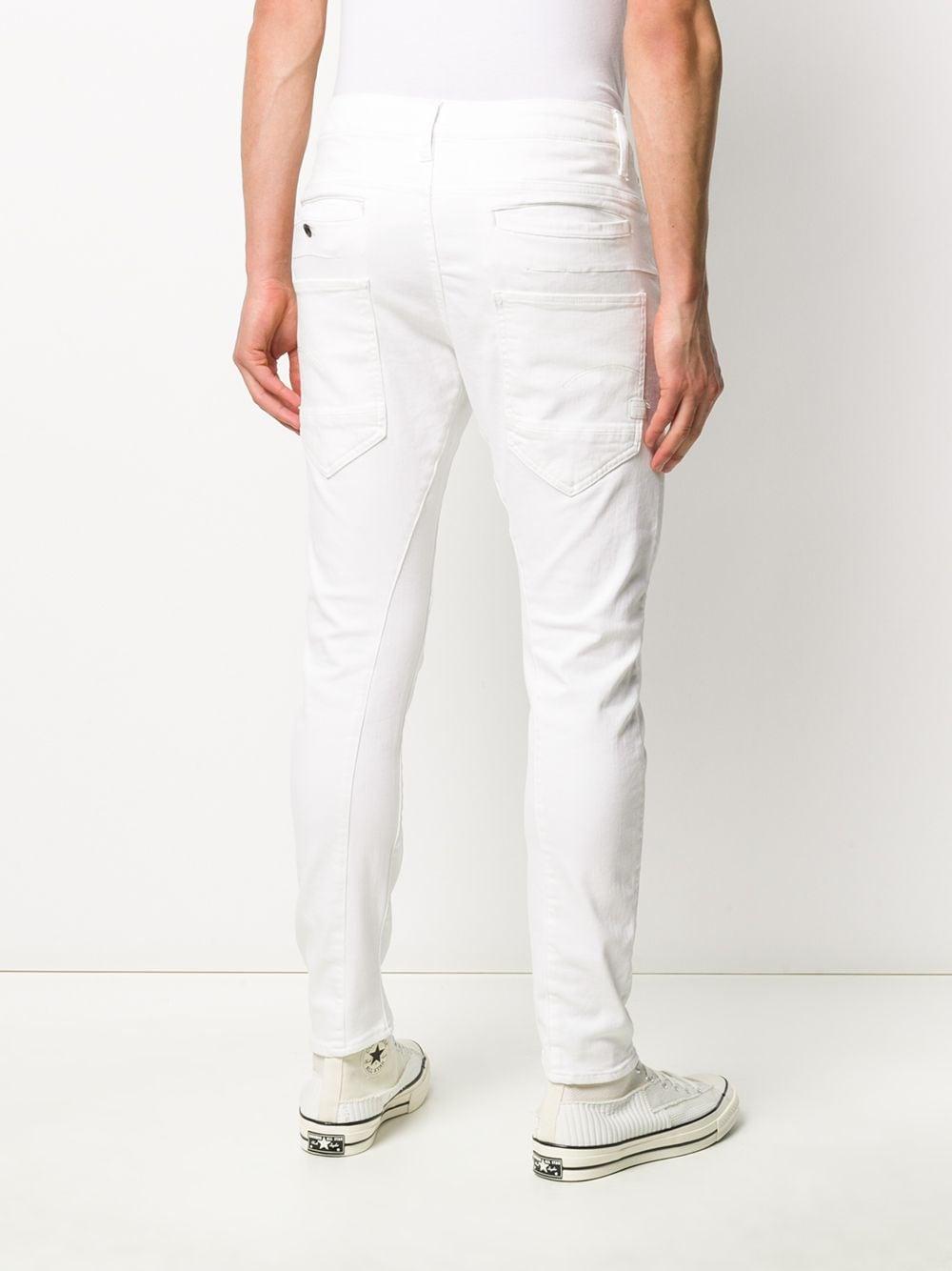 G-Star RAW Denim Multi-pocket Skinny Jeans in White for Men - Lyst