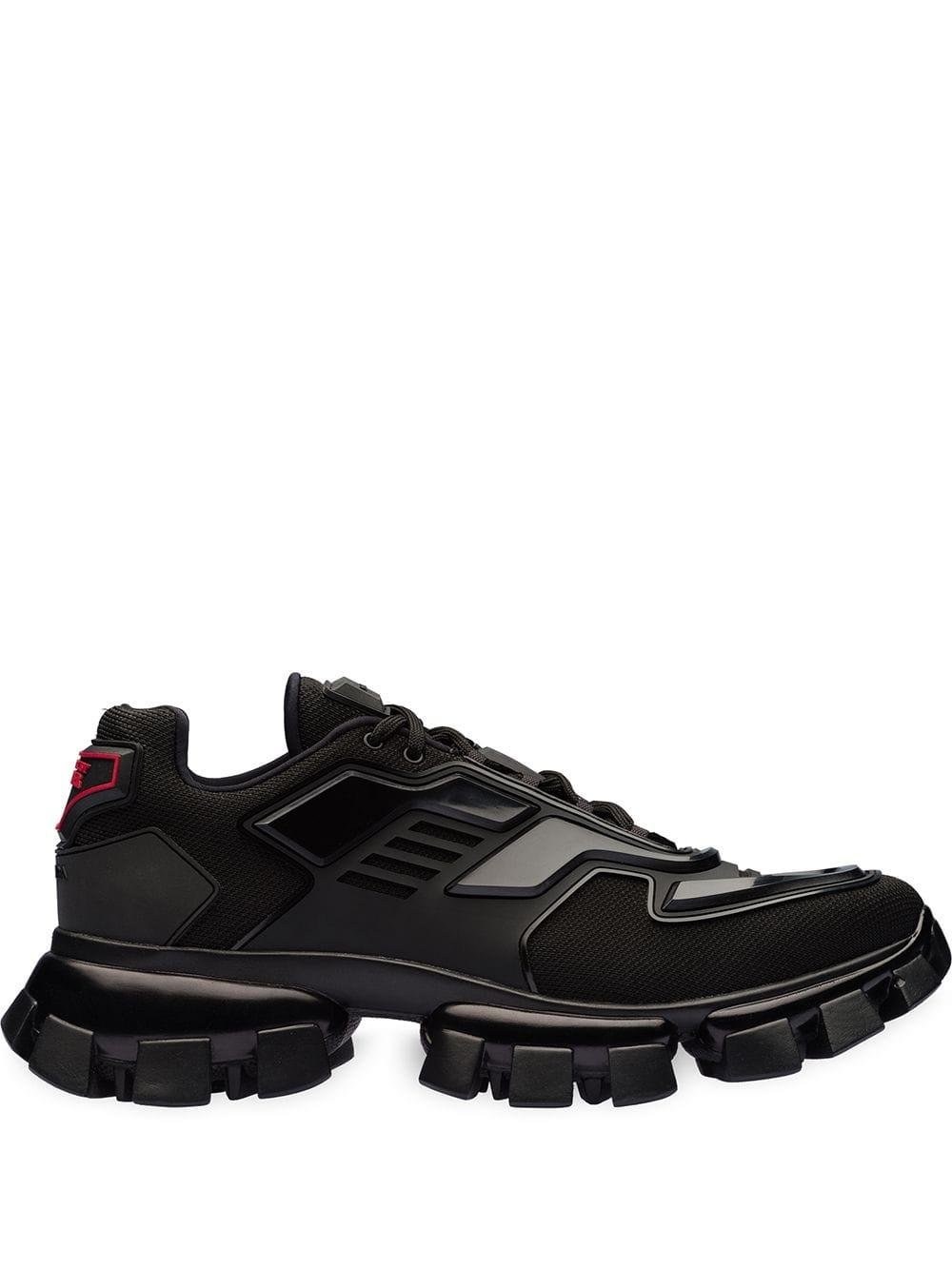 Prada Rubber Cloudbust Thunder Sneakers in Black for Men - Save 11% - Lyst