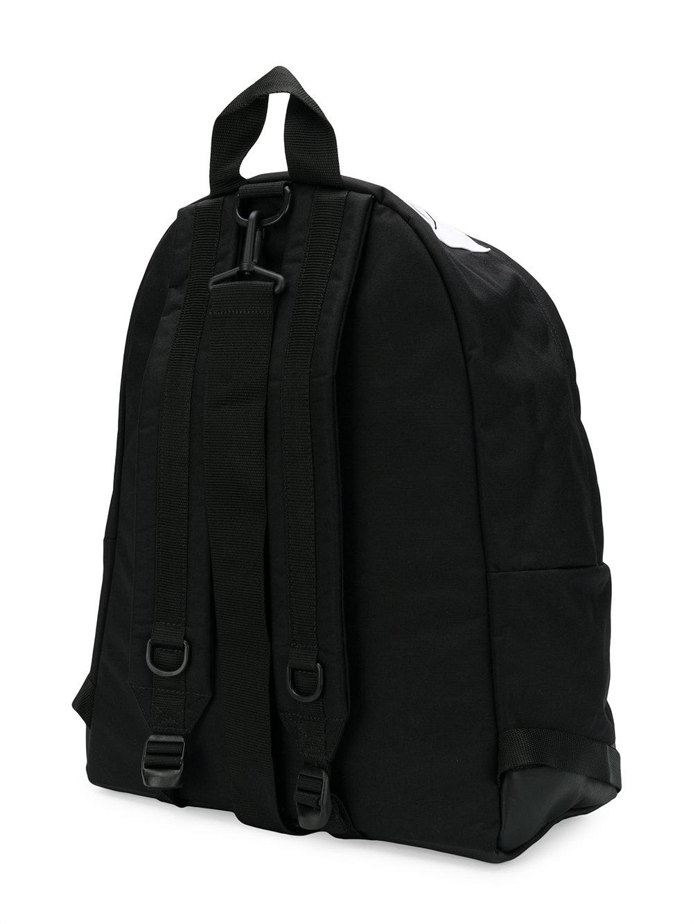 Eastpak Leather X Msgm Backpack in Black Lyst