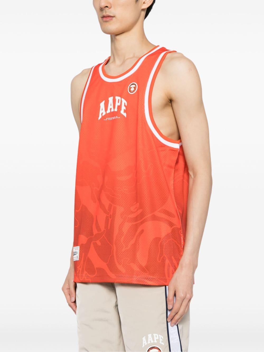 Aape By A Bathing Ape Logo-Print Tank Top in Red for Men | Lyst