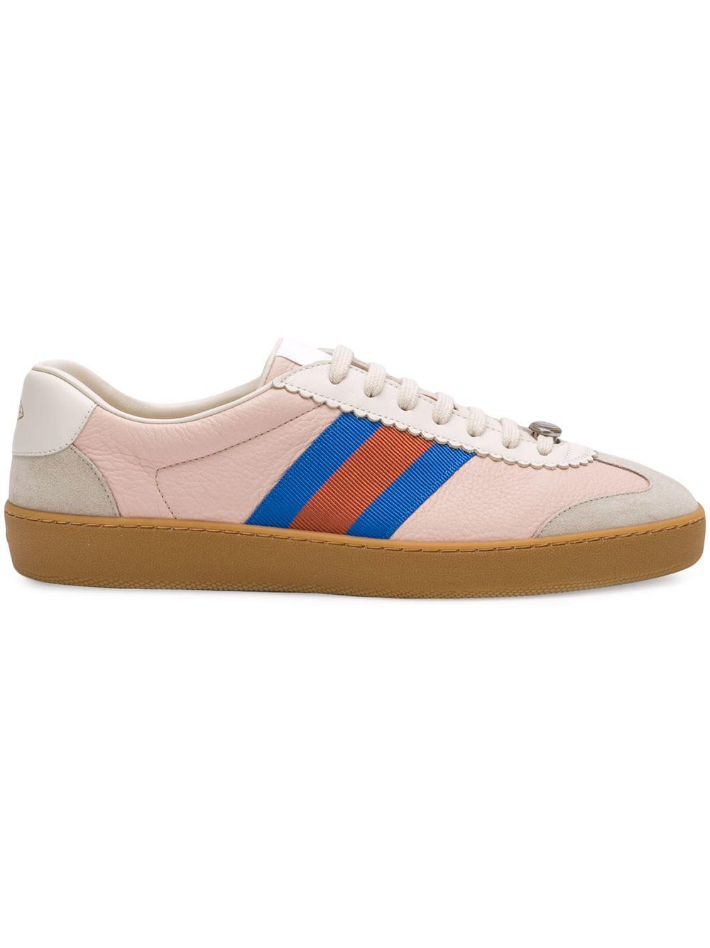 gucci tennis shoes pink