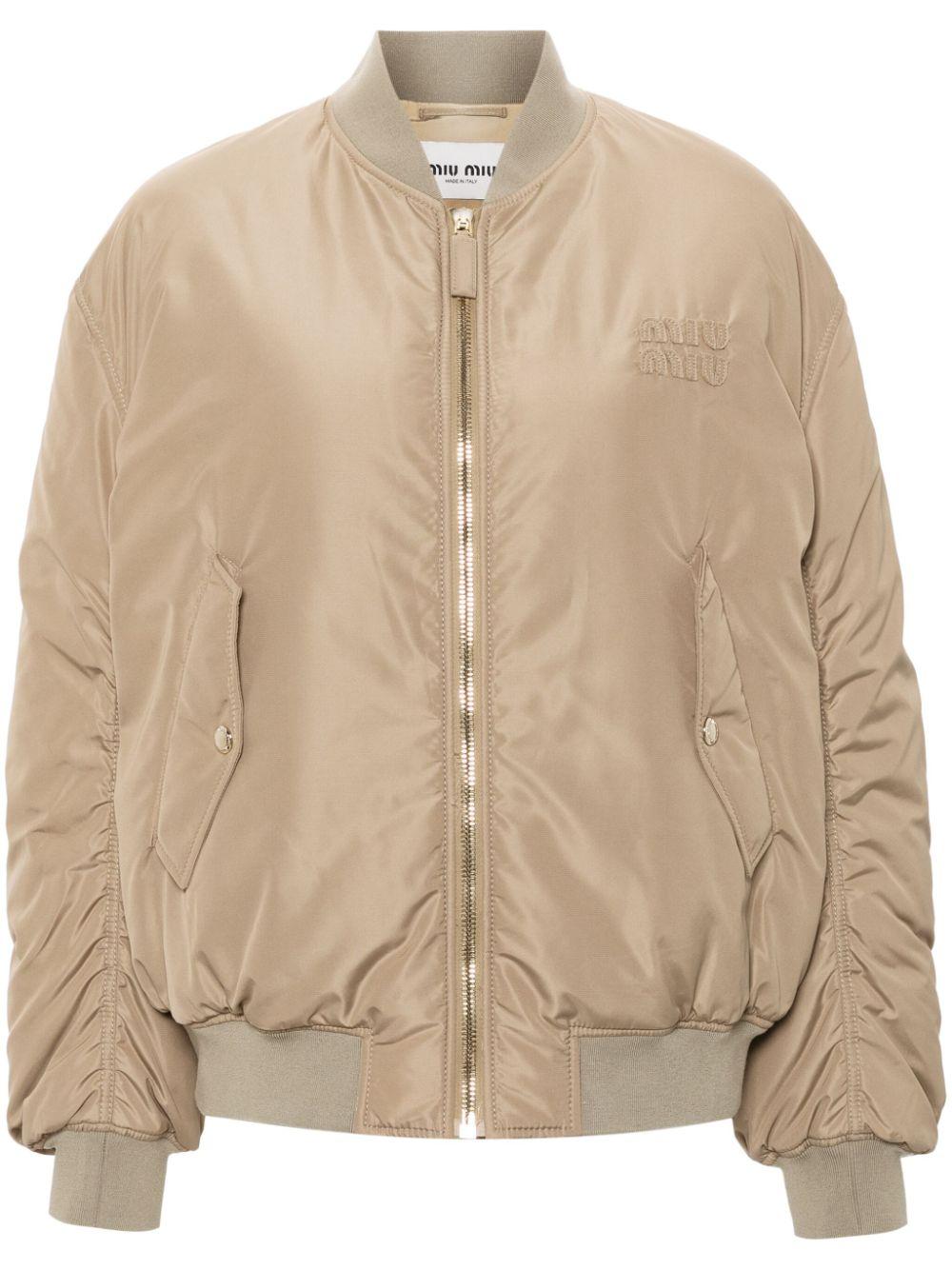 miu-miu-Nude-Bomberjacke-mit-