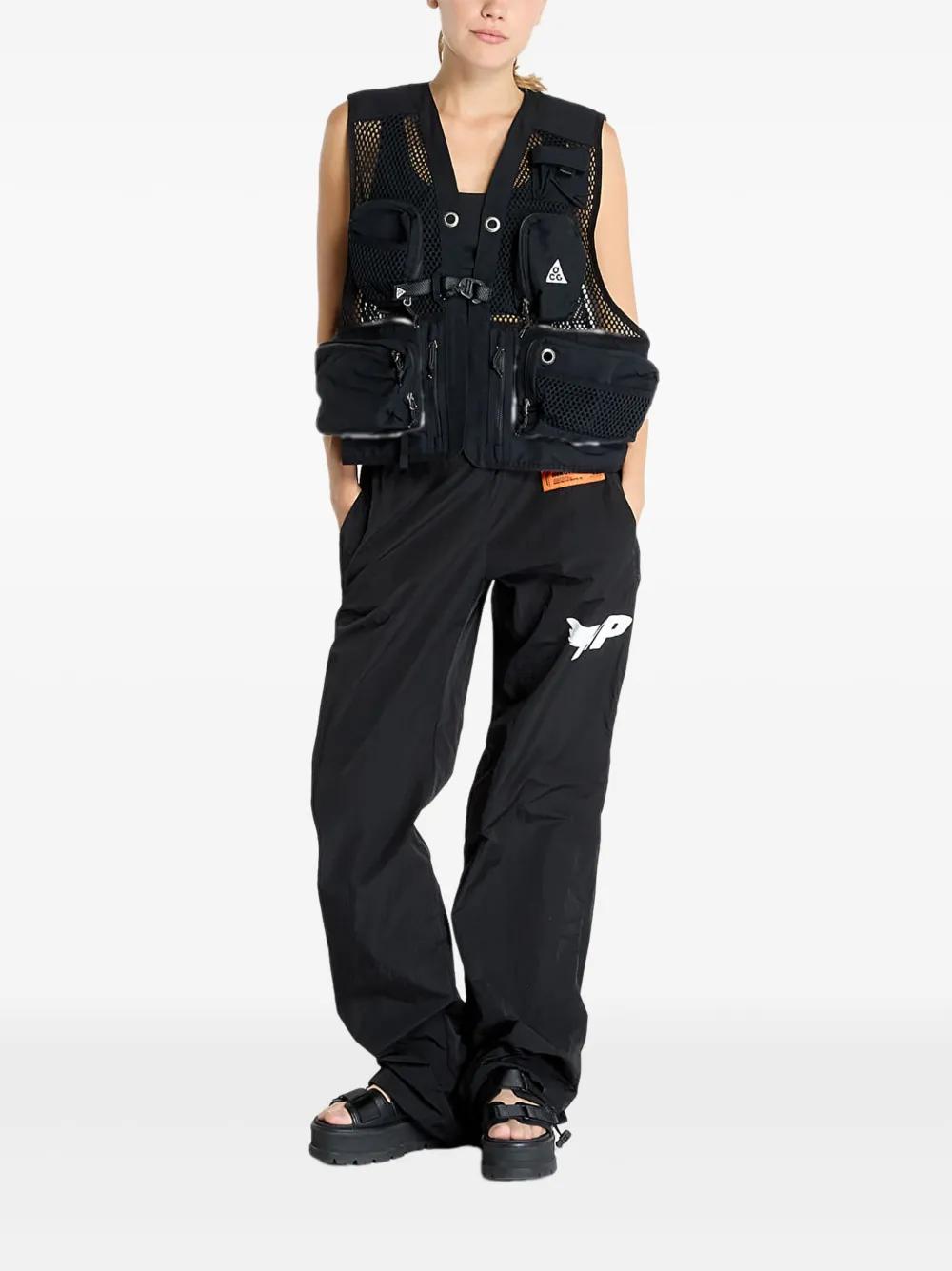 Nike Acg Buttles Mesh-Panelled Multi-Pocket Vest in Black | Lyst