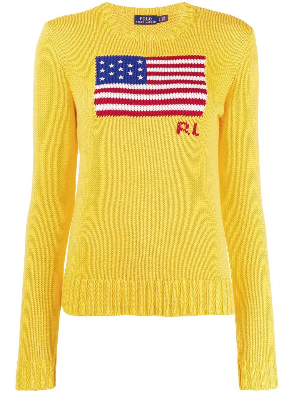 ralph lauren flag jumper