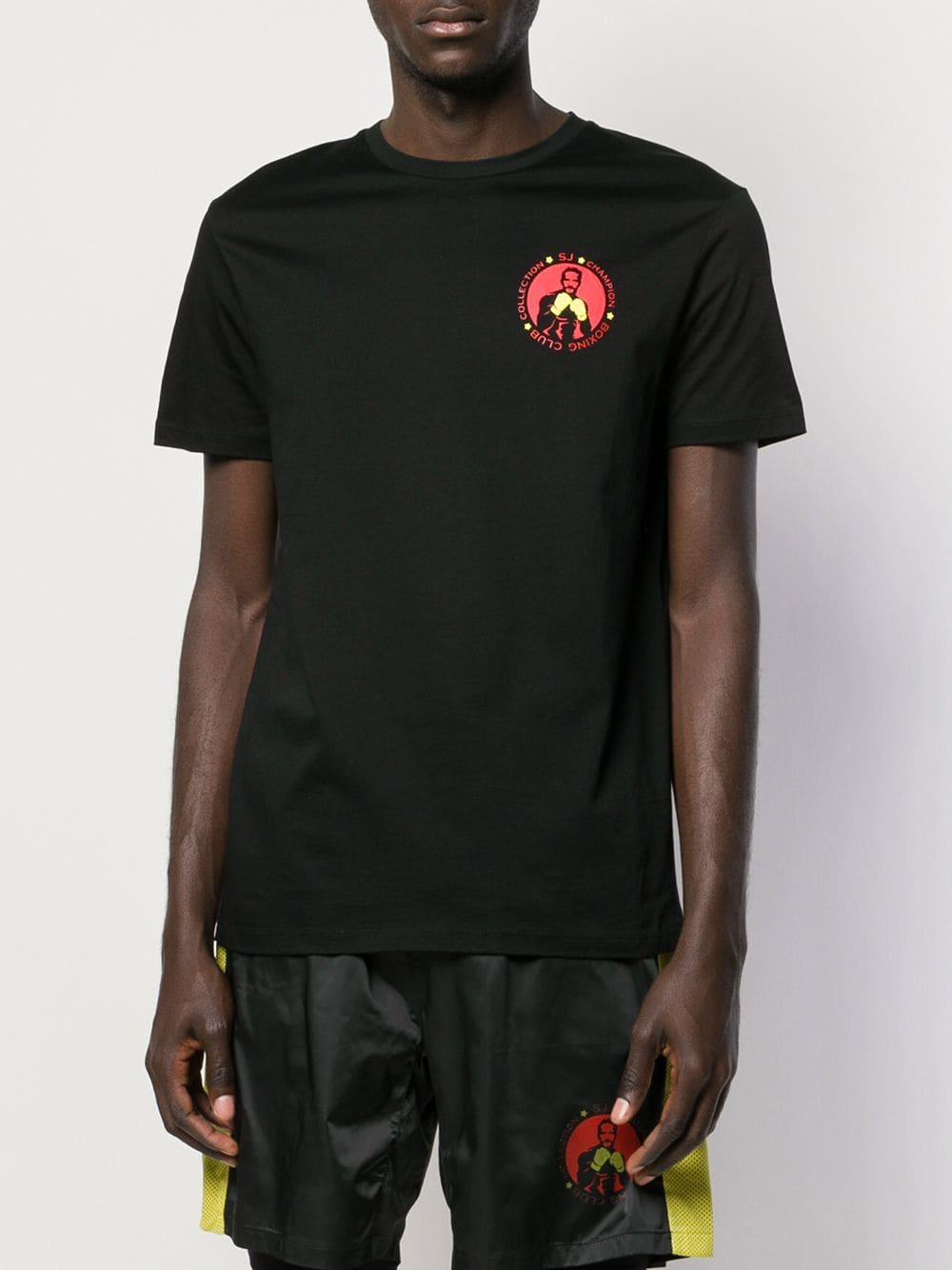 Karl Lagerfeld Sebastien Headline T-shirt in Black for Men ...