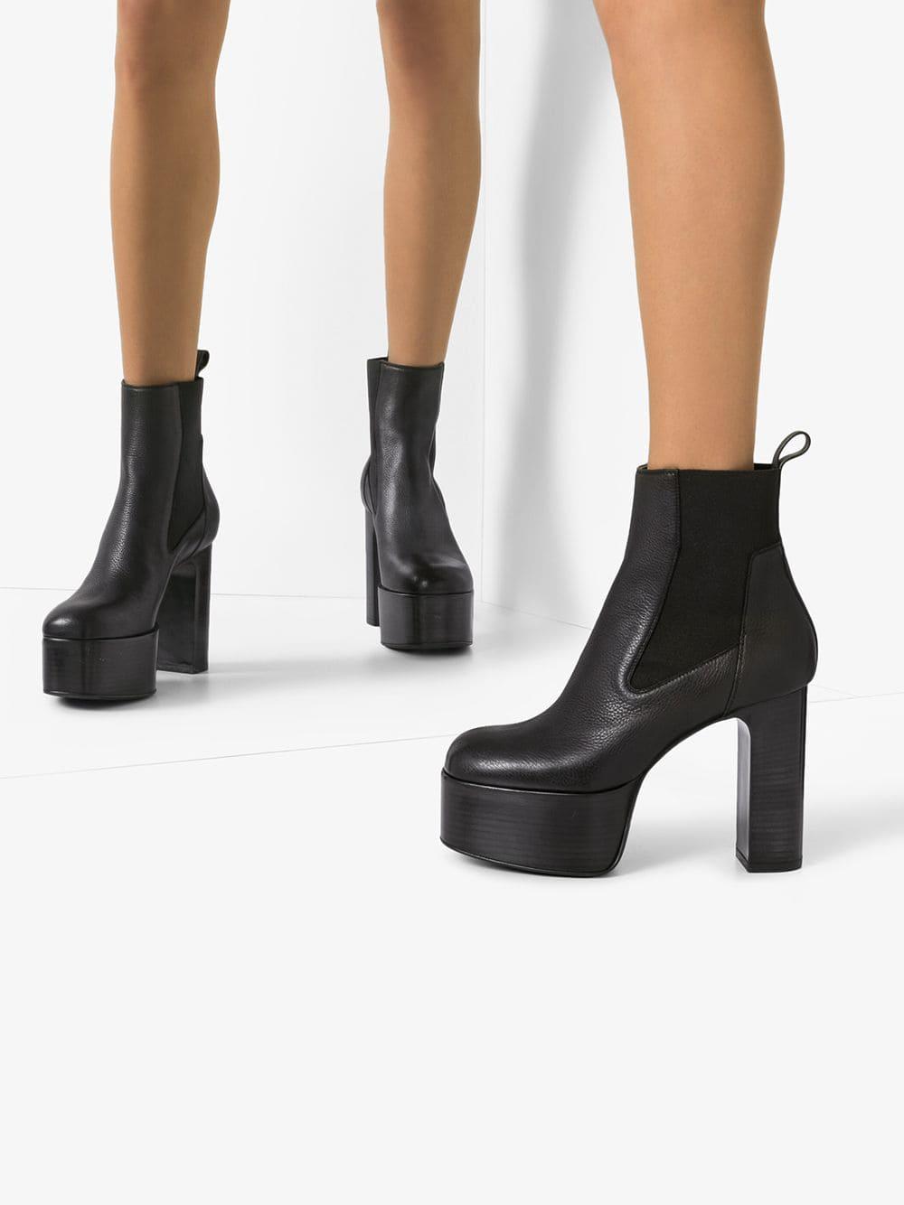 Rick Owens Kiss Ankle Boots in Black - Save 67% - Lyst